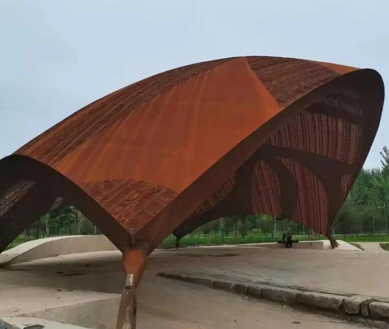 岳麓耐候钢幕墙案例